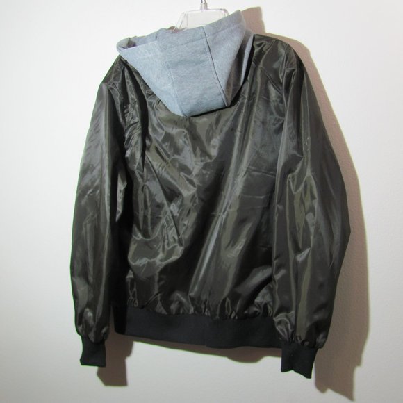 Swiss Cross Men Hooded Bomber Jacket NWOT - Picture 5 of 15